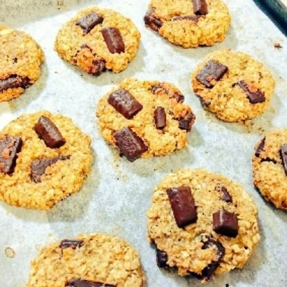 食べごたえのあるクッキーですね☆色々アレンジ楽しめそうです。